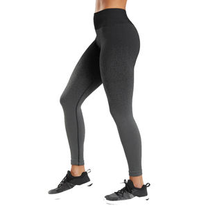 Leggings de Yoga Azules de Cintura Alta Elástica, Transpirables, de Secado Rápido, Talla Grande - Product Image 4
