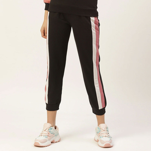 Conjunto Deportivo con Capucha para Mujer, Bloques de Color, Mangas Largas, Pantalones Deportivos, Ropa Casual, Transpirable, Poliéster y Algodón, Estilo Otoñal - Product Image 3