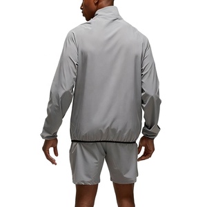 Custom Logo Lightweight Nylon Running <b>Jacket</b> <b>Track</b> Shorts Set Summer Outfit Zip Sports Tracksuit <b>for</b> <b>Men</b> With High Quality - Product Image 2