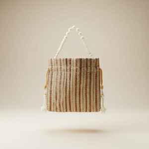 Bolso Potli de Encaje Hecho a Mano con Forro de Satén, Regalo para Diwali - Product Image 2