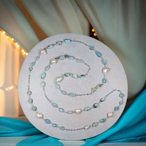 Awesome Eco-Friendly <b>Crystal</b> Necklace Multi Color Irregular Gemstone Boho Jewelry Women Gift HARI OM CREATIONS - Product Image 2