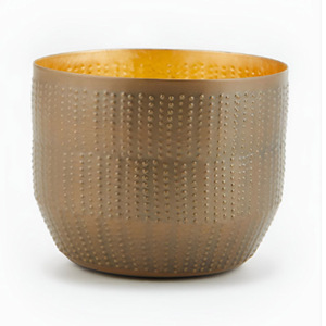 เชิงเทียนโลหะทรงสี่เหลี่ยมสำหรับตกแต่ง - Product Image 3