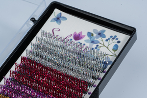 הרחבות ריסים נצנצים קל משקל טבעי ארוך בעבודת יד סינתטי שיער זוהר המפלגה נראה אישי תיוג אישי - Product Image 4