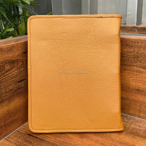 Premium <b>A4</b> Leather <b>Portfolio</b> With Custom Quilted Design Handcrafted Zip Around PadfolioPersonalized HighQuality LeatherOrganizer - Product Image 5