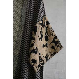 Kimono de Seda Indio Hecho a Mano para Mujer, Bata Corta Estampada para Descanso, Spa, Ropa de Dormir y Playa - Product Image 3