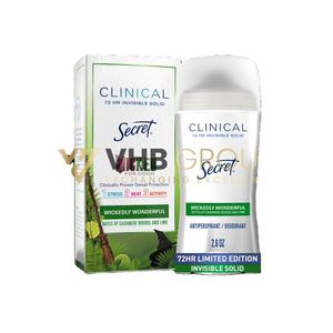 Desodorante Herbal Secret Clinical Strength en Gel y Bálsamo, Unisex, Venta al Por Mayor - Product Image 1