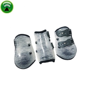Stylish Black Neoprene TPU Cover Horse Hoof <b>Boots</b> - Product Image 2