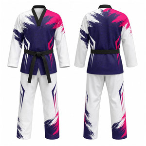 Taekwondo Uniform Cheap HEAVEN ROSE Taekwondo Dobok WTF ITF Traditional Uniforms Durable Breathable Taekwondo Uniforms - Product Image 4