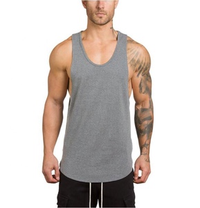 Débardeur de sport pour hommes de haute qualité, personnalisé avec logo OEM, pour la musculation et le fitness - Product Image 4