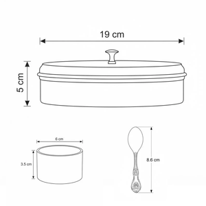Caja de Especias de Latón Hecha a Mano con Tapa, Masala Dabba Tradicional, Contenedor de Almacenamiento de Especias Indias, Organizador de Condimentos de Cocina, Premium - Product Image 4