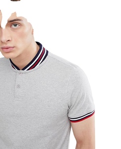 Polo uni de haute qualité personnalisé en vrac pour hommes polo à double pointe t-shirt respirant - Product Image 1