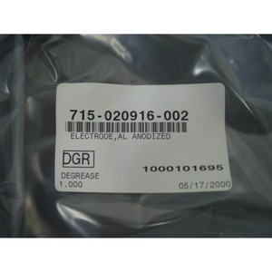 Électrode en aluminium anodisé LAM 715-020916-002 - Équipement et pièces semi-conductrices de confiance de la marque mondiale Legacy - Product Image 1