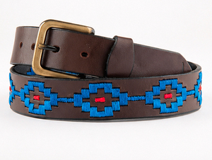 Ceinture en cuir cousue main de style Heritage, fabricant en gros de Divine International India - Product Image 4