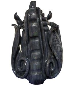 Statue de pierres précieuses d'aventurine de haute qualité faite à la main Shiva naturelle sculptée à travers la sculpture artisanale Style Chakra 8 ''de hauteur - Product Image 3