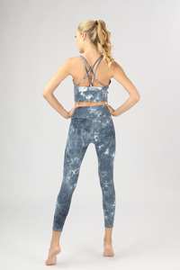 Conjunto Deportivo de Alta Calidad con Logotipo Personalizado, Camuflaje, Leggings de Yoga, Pantalones y Sujetador Deportivos para Mujer - Product Image 6