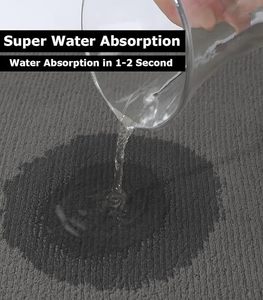 Tapis de bain personnalisé en mousse à mémoire de forme, antidérapant, grand tapis de salle de bain, tapis de sol, tapis de cuisine, doux et absorbant - Product Image 3