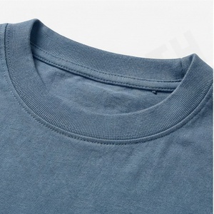 T-shirt décontracté pour femme en 100 % coton, à manches courtes et col rond, coupe ample, imprimé, style crop top, avec patchs unis - Product Image 4