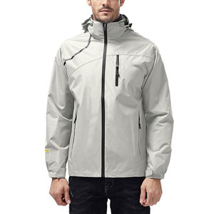 Chaqueta Ligera con Capucha para Hombre, de Material Sintético, Resistente al Viento y al Agua, Estilo Casual para Exteriores - Product Image 4