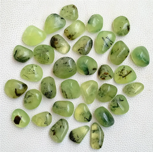 Pierres Roulées Naturelles de Préhnite Verte, Cristal de Guérison pour Reiki, Méditation, Énergie, Décoration, Vente en Gros, Marque Chakralume, Feng Shui - Product Image 4