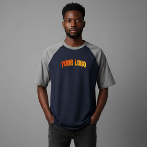 Camiseta de Corte Cuadrado para Hombre, 100% Algodón, Transpirable, Color Personalizado, Logotipo con Impresión Digital, Ropa Urbana, Venta al Por Mayor OEM - Product Image 4