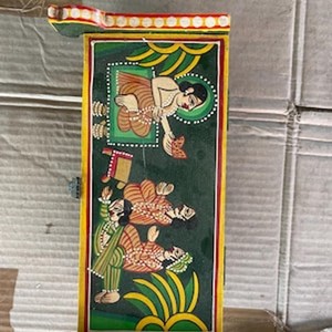 Caja de Joyería de Madera Pintada a Mano con Arte Miniatura Tradicional Indio |   Venta al por mayor - Product Image 4