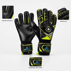 Guantes de Portero Personalizados, Guantes de Fútbol Antideslizantes con Agarre, Guantes de Fútbol con Palma de Látex, Proveedor Mayorista OEM ODM - Product Image 3