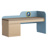 Bureau de Médecin Pédiatrique Écologique de Classe E0 avec Bande de Bordure Imperméable, Poste de Travail pour Clinique Enfant