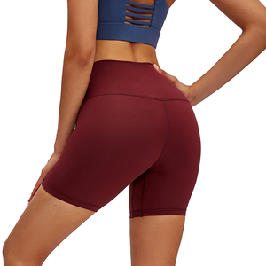 Pantalones cortos de compresión personalizados de alta demanda para mujer, ropa de entrenamiento con estampado de camuflaje personalizado transpirable, calzoncillos de LICRA a la mejor venta - Product Image 5