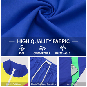 Conjunto Deportivo para Hombre, Chaqueta y Pantalones Cortavientos con Cierre Completo, Resistentes al Agua, Ropa Deportiva para Actividades al Aire Libre, con Logotipo Personalizado - Product Image 5