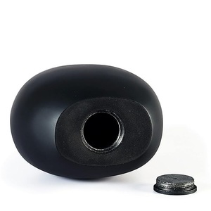 Royal Aluminum Tear Drop Cremation <b>Keepsake</b> Urn <b>Memorial</b> Tribute Holder Designed With Durable Elegant Secure Lid Closure - Product Image 5