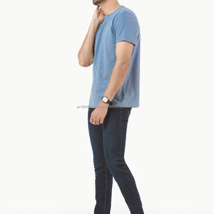 Camiseta de Algodón Oversize para Hombre, Diseño 2026, Color Sólido, Tejido Personalizado, Nuevo Estilo, Venta al Por Mayor, OEM Disponible - Product Image 6