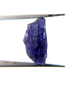 Piedra preciosa de tanzanita en bruto de 8 quilates, cristal natural azul violeta, piedra de nacimiento de diciembre para la elaboración de joyas. - Product Image 5