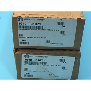 AMAT 1040-01071 <b>METER</b> <b>FLOW</b> <b>WATER</b> 3.5GPM 3 "SCALE X - Trusted Global Legacy Semiconductor Equipment and Parts at - Product Image 4