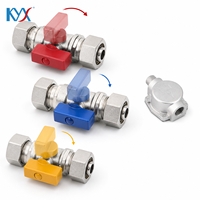 Kit de 5 pièces en aluminium et plastique avec robinet en laiton, filtre à eau et filtre à gaz, combo pour chaudière murale, accessoires de plomberie