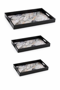 Tableware Food Wooden <b>Tray</b> Standard Quality Painted Finishing Design Wood Serving <b>Tray</b> <b>Decorative</b> Design - Product Image 3