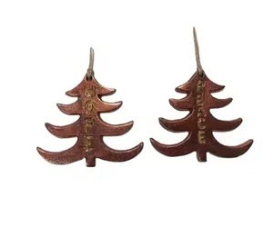 เครื่องประดับตกแต่งต้นคริสต์มาสโลหะสุดหรูสำหรับตกแต่งในช่วงเทศกาล - Product Image 1