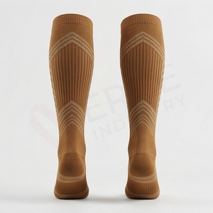 Calcetines de Hombre, Estilo Clásico, Color Liso, Tejidos, Transpirables, de Algodón, Poliéster y Elastano, para Uso Diario en Otoño - Product Image 2