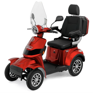 BEST E-Quad 25 V.3 พรีเมียม, ลิเธียม, สีแดง, 25 กม./ชม. - Product Image 4