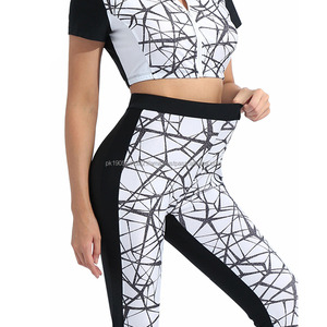 2026 New Arrival Yoga Set <b>Women</b> Sportswear Workout Shorts <b>Waterproof</b> Gym Clothing Fitness <b>Leggings</b> - Product Image 6