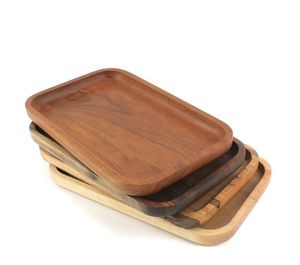 Wooden <b>Tray</b> For Serving Food Drinks <b>Tea</b> Coffee Snacks With Elegant Design For Home Hotel And Restaurant Use - Product Image 1