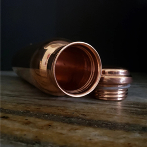 New Arrival Simple Design Copper Water Bottle Ayurvedic Pure Copper Vessel Yoga Water Bottle Copper Water Bottle for Drinking - Product Image 5