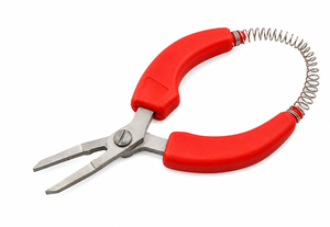 Pince plate à poignée ergonomique 100 mm à ressort pour la mise en forme de fil de bijouterie ZetomedPro - Product Image 1