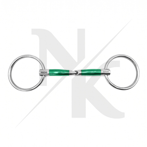 Mors de cheval en acier inoxydable de qualité supérieure avec embout en fer doux, équipement d'équitation pour l'entraînement des chevaux - Product Image 4
