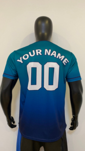 เสื้อเบสบอลชาย ชื่อทีม 00 แขนสั้น ติดกระดุมด้านหน้า ผ้าโพลีเอสเตอร์ดูดซับความชื้น - Product Image 2