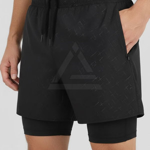 Pantalones Cortos Deportivos Cómodos para Hombre con Cintura Elástica, Ideales para Entrenamiento, Correr, Trotar y Actividades Deportivas Diarias - Product Image 3