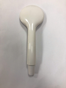 OEM High Pressure Water Saving <b>Bathroom</b> <b>Faucet</b> <b>Accessory</b>-White ABS Rainfall Shower Head Hand Shower Type - Product Image 2