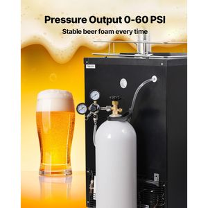 Bombola di CO2 in Alluminio da 20 Libbre con Valvola CGA320 e Maniglia Regolabile per Verniciatura a Spruzzo (Pressione 150 bar, Capacità 2L) - Product Image 4