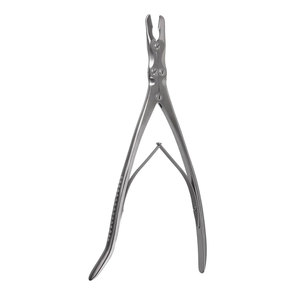 Rongeur à forceps en acier inoxydable droit 4 mm pour la mise en forme et l'élimination des os, instrument chirurgical vétérinaire orthopédique de précision - Product Image 1