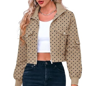 Chaqueta Bomber Acolchada de Alta Calidad para Mujer, Chaqueta de Invierno Cálida y Transpirable Personalizada, Larga, de Color Sólido - Product Image 1