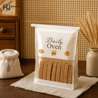 Sacs à pain en papier kraft avec fenêtre transparente, fermeture à lien métallique auto-adhésif, emballage pour boulangerie, pochette alimentaire de qualité alimentaire 450g